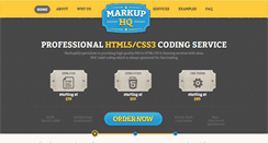 Desktop Screenshot of markuphq.com